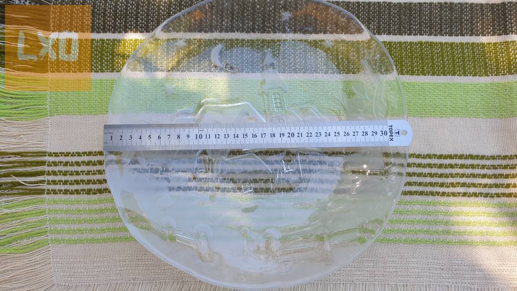 Ajkai kristály tál eladó, új, 33 cm apróhirdetés