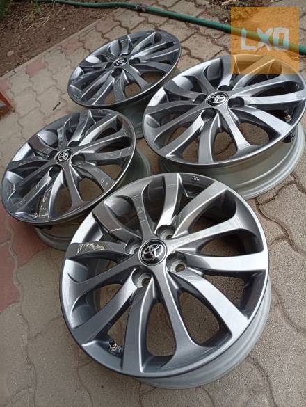 4X100 Toyota Yaris, Aygo, Corolla 15" gyári alufelni + Tpms szenzor apróhirdetés