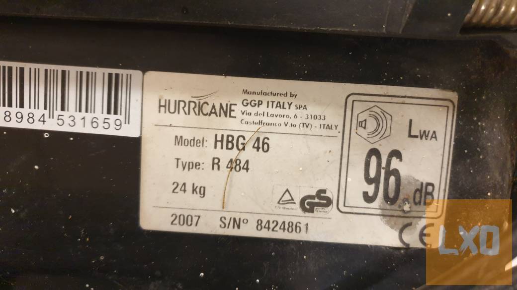 Hurricane Hbg 46 cm benzinmotoros fűnyíró eladó apróhirdetés