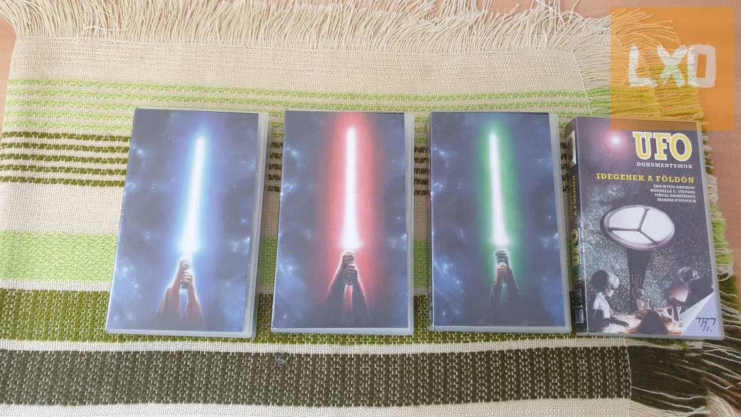 Star Wars trilógia VHS kazetta eladó apróhirdetés