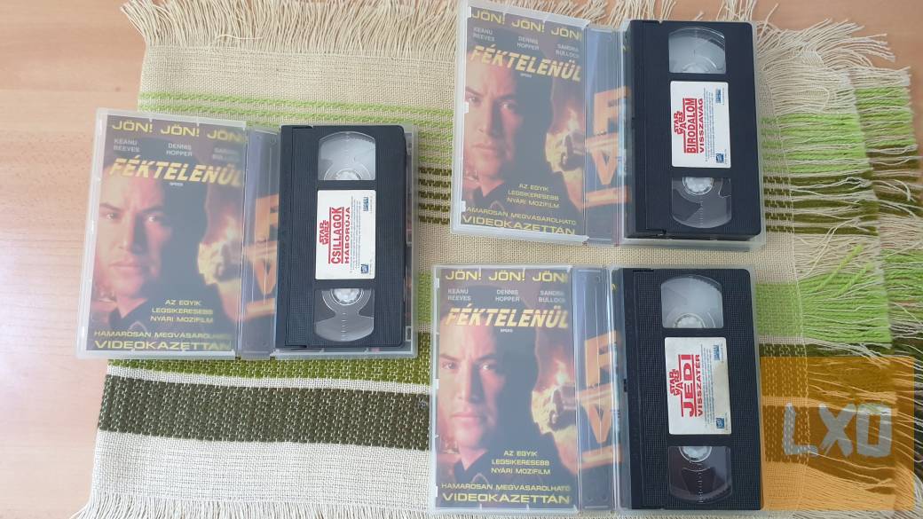 Star Wars trilógia VHS kazetta eladó apróhirdetés