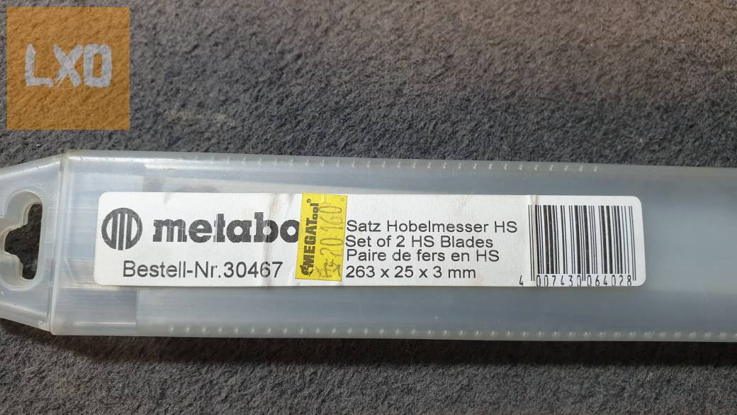 Metabo 263x25x3 gyalukés eladó apróhirdetés