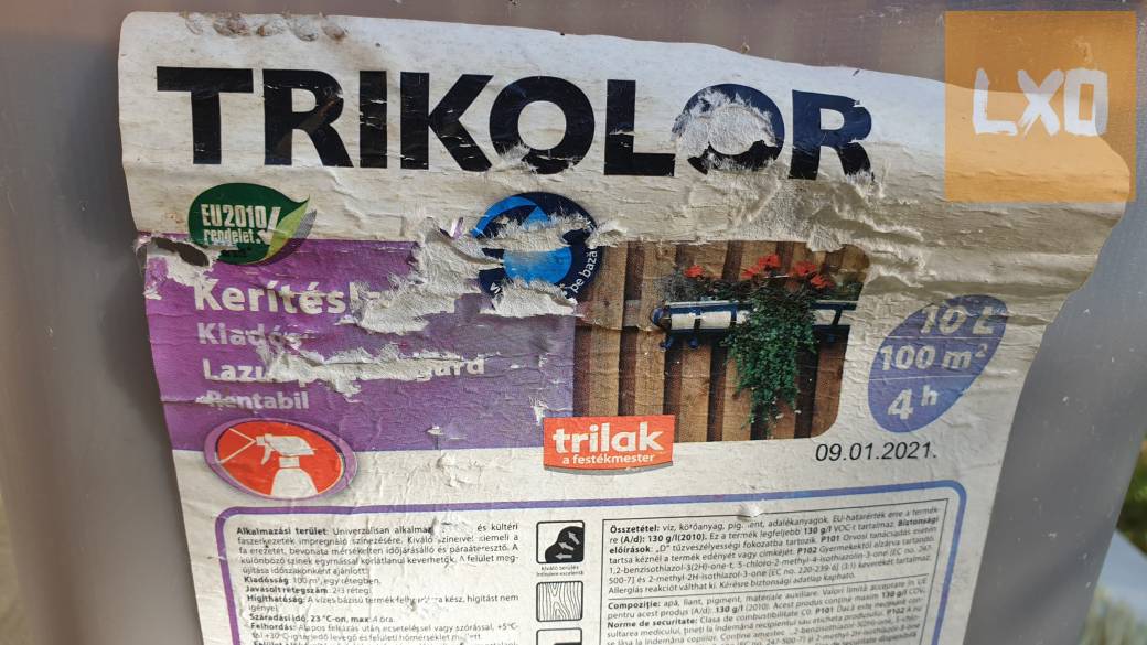 Trilak Trikolor vizesbázisú kerítéslazúr dió 8l eladó apróhirdetés