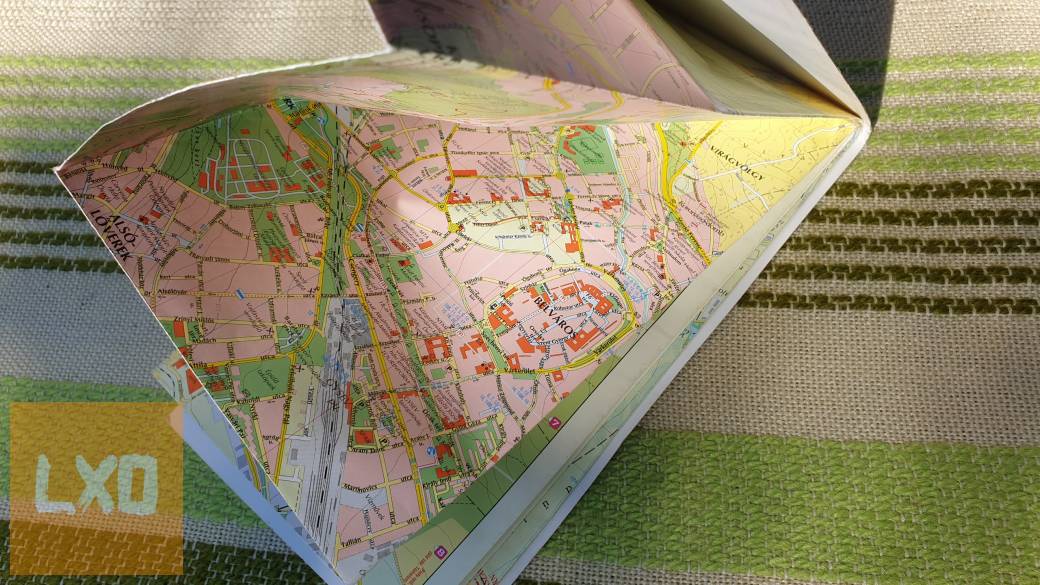 Sopron és Fertőrákos térkép eladó apróhirdetés