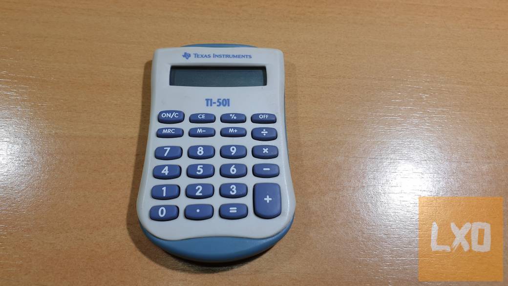 Texas Instruments TI-501 mini számológép eladó apróhirdetés