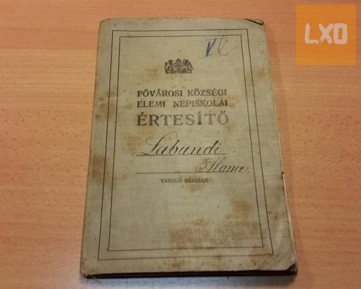 1916-os elemi népiskolai értesítő, Bp I. ker. Fehérsas téri iskola apróhirdetés