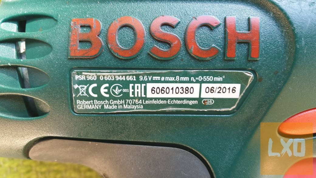 Bosch PSR960 akkus csavarbehajtó eladó, NiCD 9,6V apróhirdetés