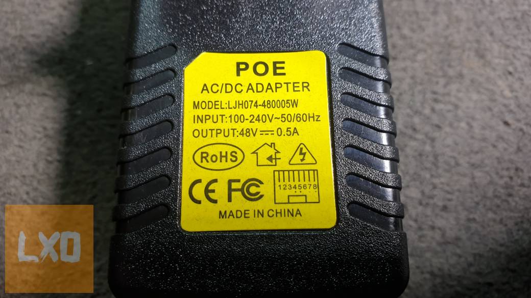 48V - 500mA Poe adapter eladó apróhirdetés