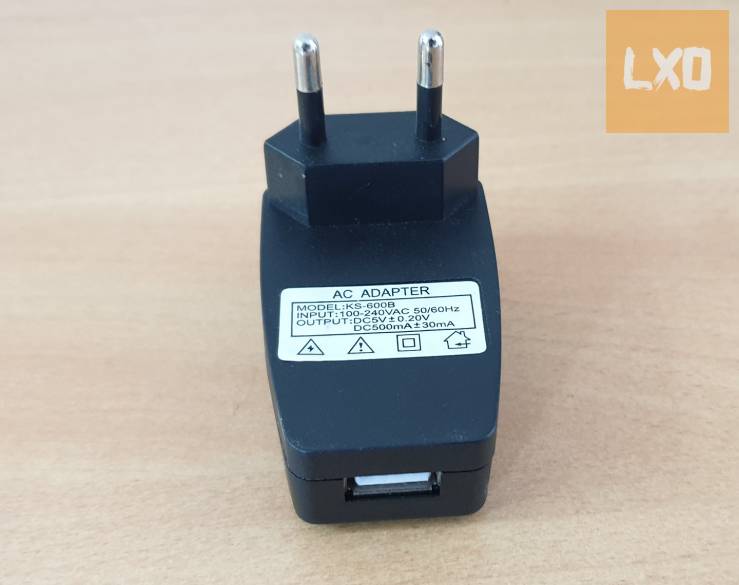 KS-600B, DC 5V, 500mA adapter eladó apróhirdetés