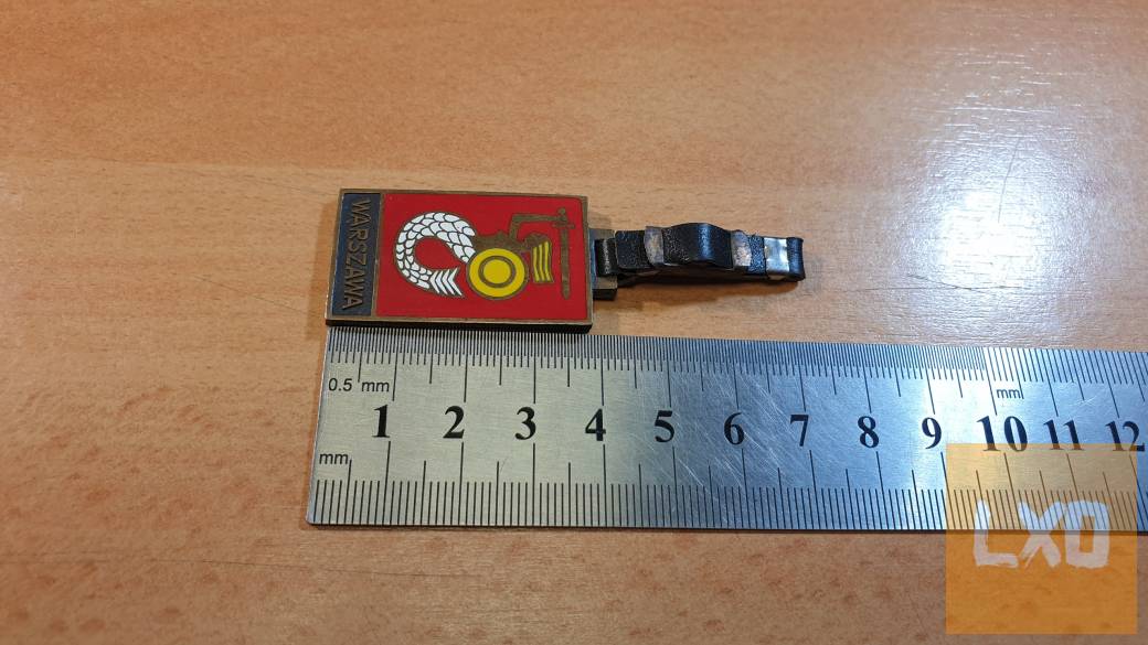 1975 körüli lengyel zománcozott réz kulcstartó eladó apróhirdetés
