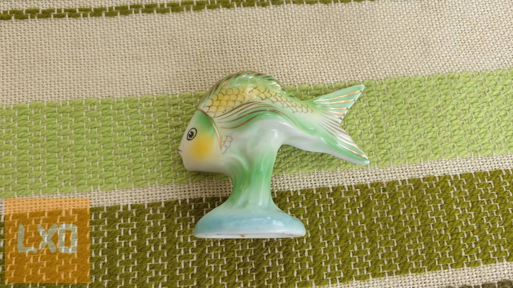 Kézzel festett hollóházi porcelán hal eladó apróhirdetés
