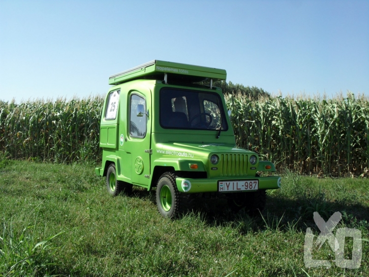 Jeep jellegű elektromos jármű - magyarországi gyártótól napelem opció apróhirdetés