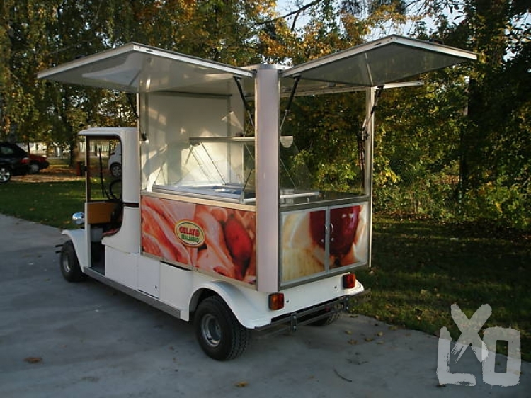 Látványhűtős fagylaltárusító elektromos jármű -magyarországi gyártótól apróhirdetés