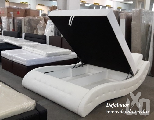 Sportino ágyneműtartós matracos fehér franciaágy 180x200 cm 239000 Ft apróhirdetés