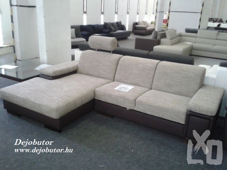 Nápoly sarok kanapé ülőgarnitúra bézs - barna nyitható ágyneműtartós apróhirdetés