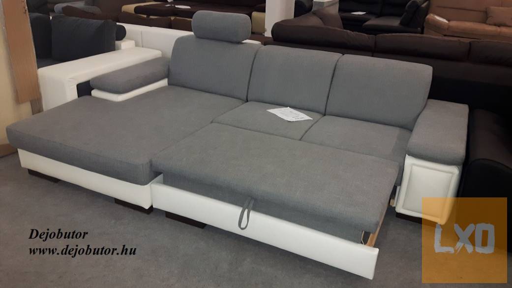 Nápoly sarok kanapé fehér ülőgarnitúra ágyazható ágyneműtartós apróhirdetés